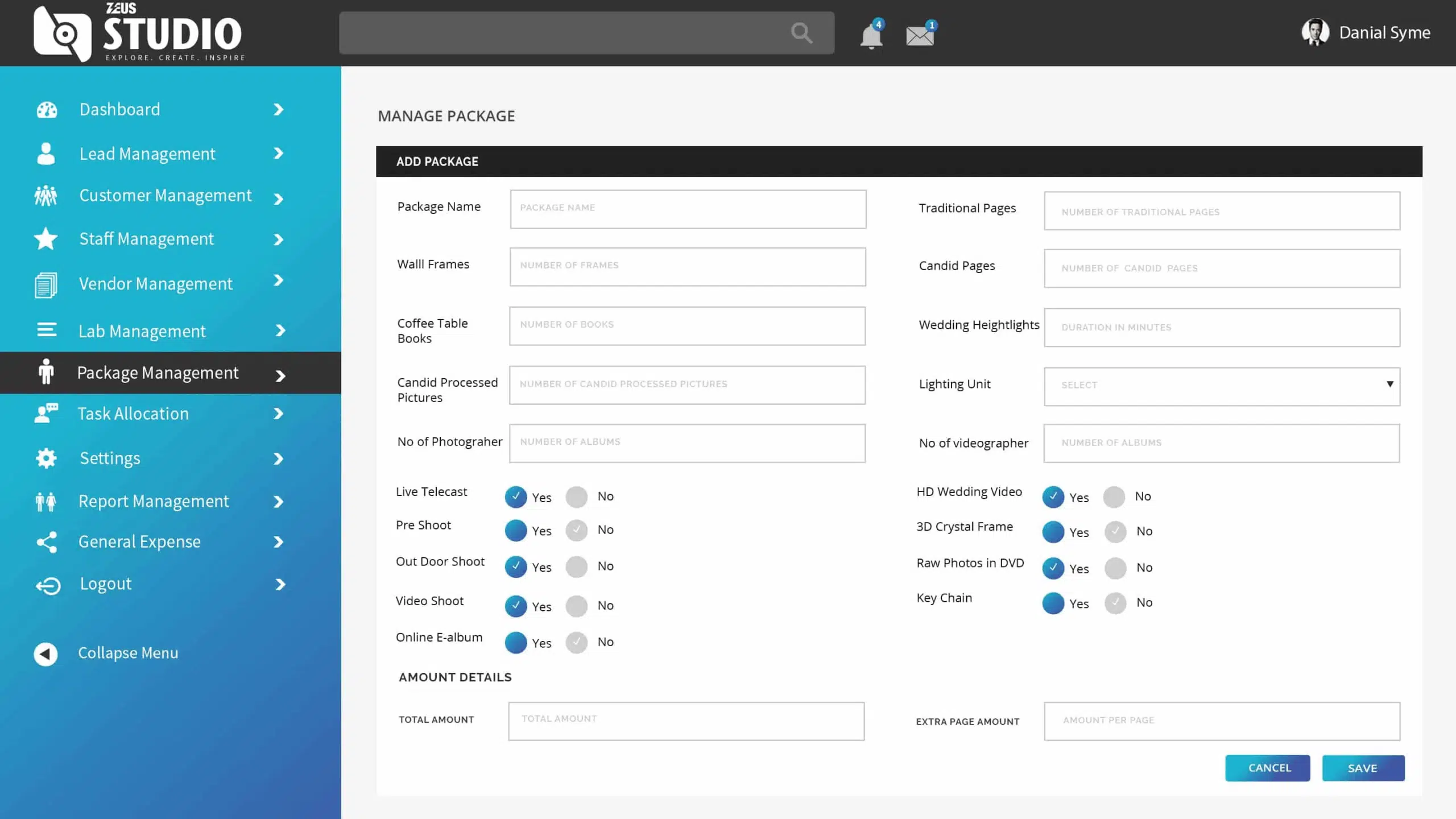 Zeus-Studio-packagemanagement